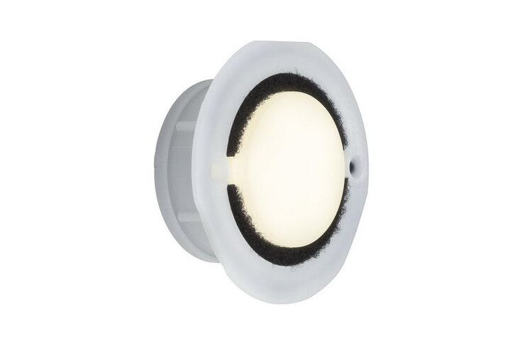 Zapuštěná - P 93740 Zápustné svítidlo do stěny báze IP65 1x1,4W LED 3000K 230V - PAULMANN - foto 1