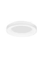 Kruhová - NV 9453041 Stropní svítidlo RANDO SMART bílý hliník a akryl LED 50W 230V 3000K - 4000K IP20 Tuya stmívatelné - NOVA LUCE