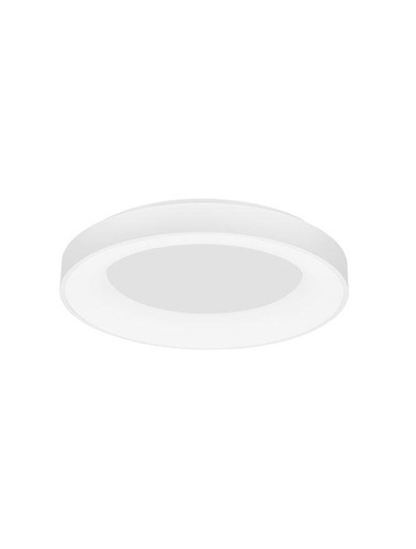 Kruhová - NV 9453041 Stropní svítidlo RANDO SMART bílý hliník a akryl LED 50W 230V 3000K - 4000K IP20 Tuya stmívatelné - NOVA LUCE - foto 1