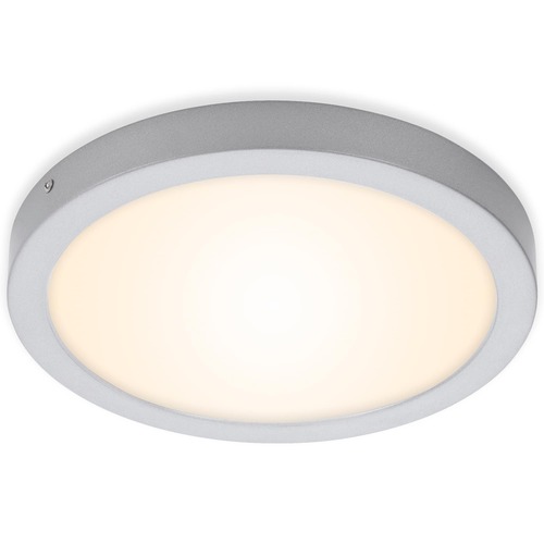 Kruhová - BRI 7141014 LED stropní svítidlo, pr. 30 cm, 21 W, matný chrom (starý kód: BRI 7141-014) - BRILONER - foto 1