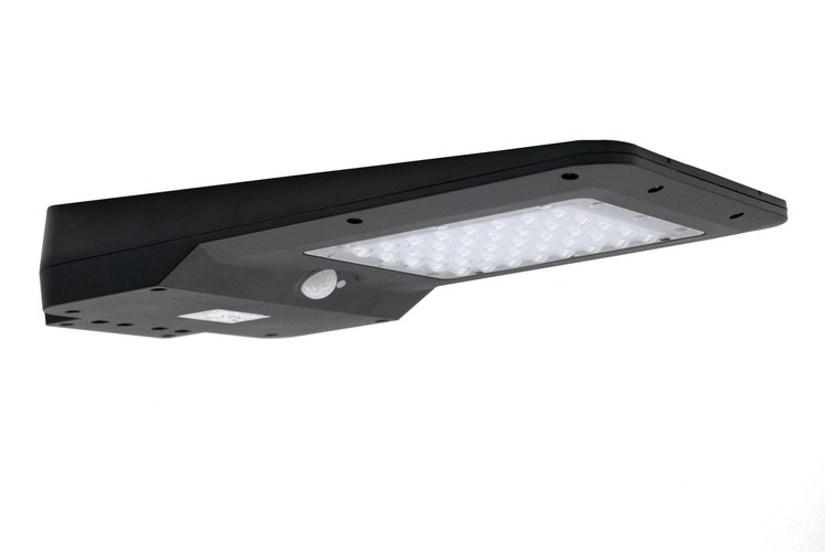 Veřejné osvětlení - CEN LVT-159540 Solární LED SVÍTIDLO LVT se SENZOREM 15W 4000K 1600Lm 140d 413x232x58mm IP65 na sloup a zeď - CENTURY - foto 1