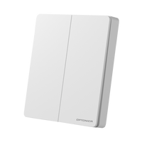 Stmívače a regulátory LED - Kinetic SET INCL. 2-GANG Dálkové ovládání Switch & Controller - WHITE