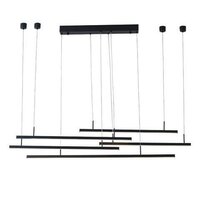 Podélná - AZZ AZ3184 LED Stmívatelné svítidlo Merlo DIMM (black)/49W/230V