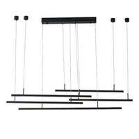Podélná - AZZ AZ3184 LED Stmívatelné svítidlo Merlo DIMM (black)/49W/230V