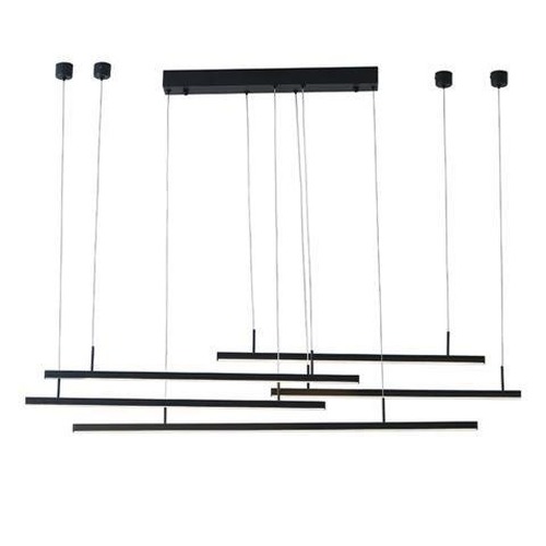 Podélná - AZZ AZ3184 LED Stmívatelné svítidlo Merlo DIMM (black)/49W/230V - foto 1