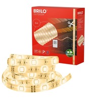 Dekorační - BRILO 2317150 LED pásek, 500 cm, dálkový ovladač, 15W, 240lm - BRILO
