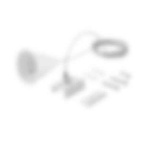 Lišty a příslušenství EUTRAC - FAN LED-RAIL-S-3-BCO 3‑fázový systém RAIL sada 4 kabelů 3 m pro závěsné svítidlo třífázového lištového systému, bílá - FANEUROPE - foto 1