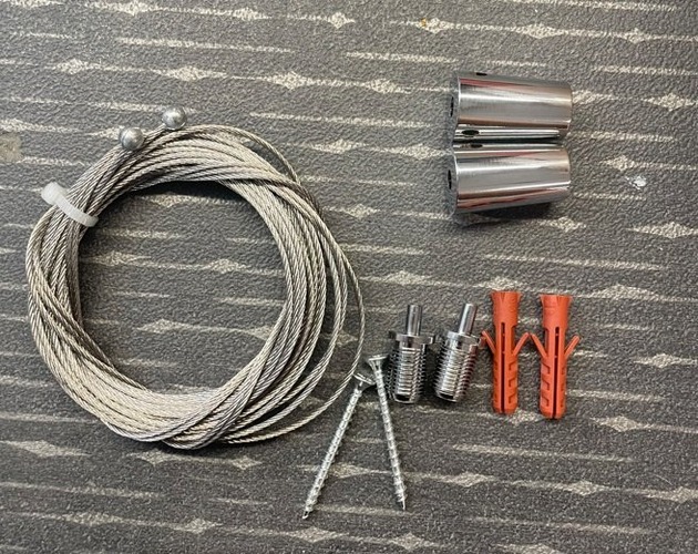 Kabely, šňůry - BPM SC05.SA-SA AKCE - Závěsná sada kabel 5m - BPM - foto 1