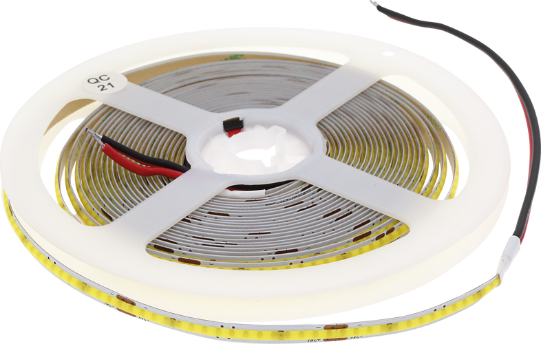 LED pásek 24v - LED COB pás 24V 10W - 5m Roll - foto 1