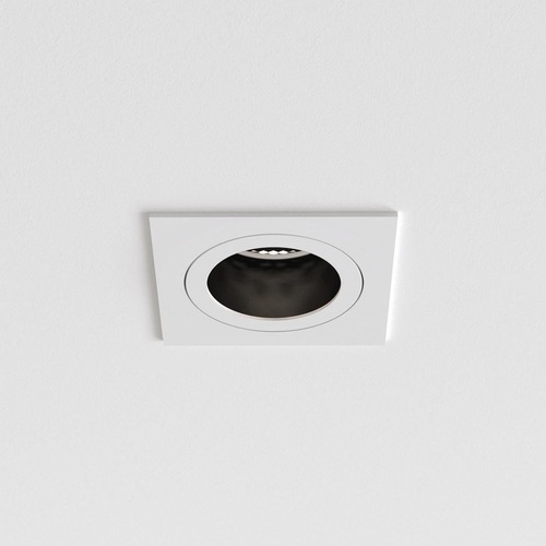 Koupelnová - AST 1434002 Downlight svítidlo Pinhole Slimline Square fixní protipožární IP65 6W GU10 bílá - ASTRO Lighting - foto 1