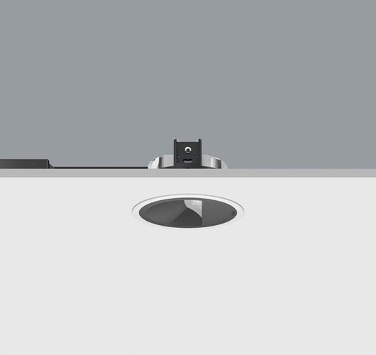 Kruhová - ERCO A200090200 Svítidlo IKU LENS WALLWASHER DALI-2 17,2W 936lm 2700-6500K Tunable White - ERCO - foto 1