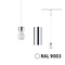 Svítidla - P 94887 URail závěs 2Easy E27 max. 20W 230V bílá - PAULMANN