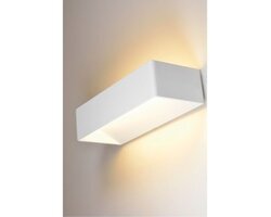 Nepřímé osvětlení - KHL K50710.O1.WS.WH-WH.ST.8.30 507101WWW3   Nástěnné svítidlo SASHA bílé LED 6W 3000K 150X100mm hranaté - KOHL-Lighting (starý kód: KHL K50710.W.3K)
