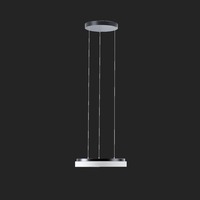 Kruhová - OS CAR66373 CARINA LE1 závěsné skleněné svítidlo černá / bílá IP40 3000 K 24W LED DALI (původní kód OS 66373) - OSMONT