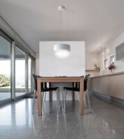 Kruhová - WD 86-5304 Závěsné svítidlo Gaby 30Z max.2x23W E27 230V bílý ekolit - ECO DESIGN