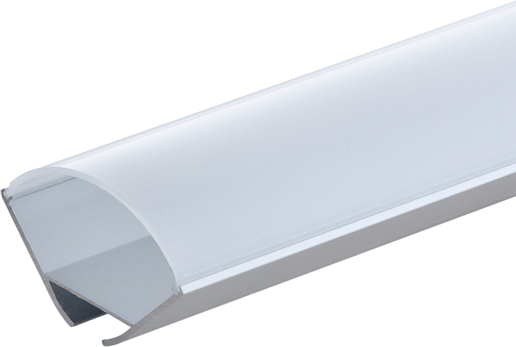 LED profily Optonica - Hliníkový profil pro LED pásek Silver Body White Cover L=2m - foto 1