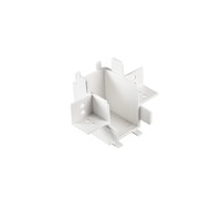 Lištové Magnetic BERNINI - FAN BERNINI-TL-LVI-BCO Příslušenství - vertikální úhlová spojka Bernini pro zapuštěné montážní pouzdro AD, 4,63 x 3,33  cm, bílá - FANEUROPE