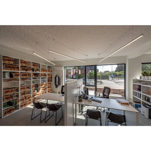 Plexi pro Al profily - LA 1000545 Kryt na GRAZIA 20 plast ploché provedení 2m matný - BIG WHITE (SLV) - foto 1