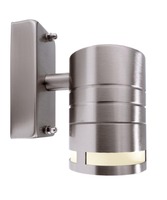 Nástěnná - IMPR 731008 Nástěnné svítidlo Zilly II Down stříbrné 35W GU10 IP44 230V - LIGHT IMPRESSIONS