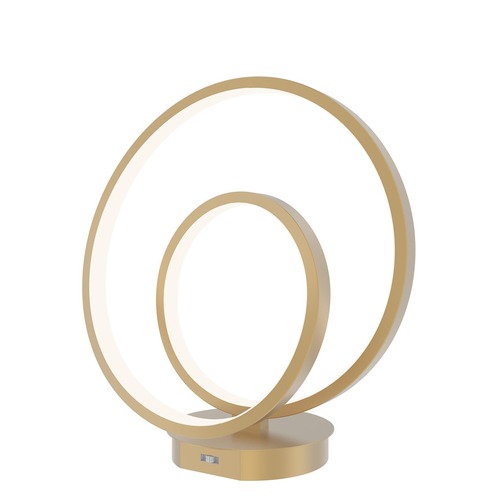Stolní lampy dekorační - FAN LED-LIEVE-L-ORO Stolní lampa LED LIEVE zlatá 24 W 2340 lm CCT 18 x 10 cm - FANEUROPE - foto 1