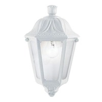 Nástěnná - ILUX 120430 Venkovní nástěnné svítidlo Ideal Lux Anna AP1 small bianco 120430 bílé IP44   - IDEALLUX