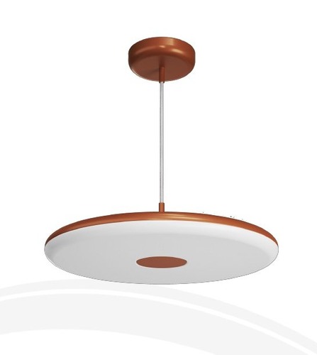 Kruhová - OS ZET10003 Závěsné LED svítidlo ZETA ST2 FP 38W IP40 (LED-3L65ET1050ZST/FP92/L100 T DALI 27-65K CRI90##) terakota - OSMONT - foto 1