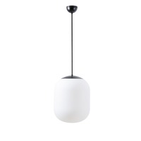 Koule - OS TAN66402 TANIA P1 závěsné skleněné svítidlo černá / bílá IP40 3000 K 27W LED - OSMONT