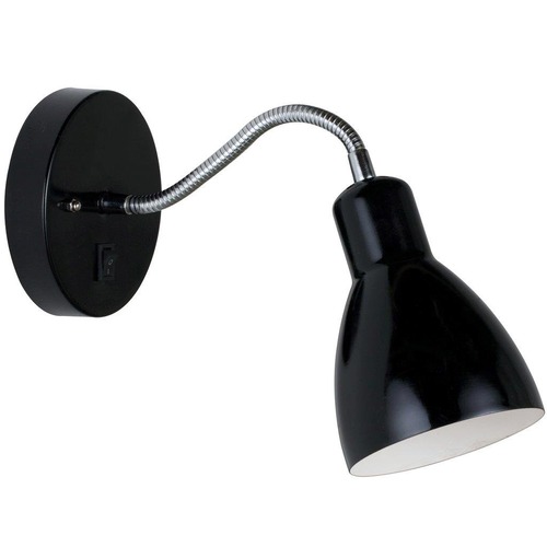 Bodová - NOR 72991003 Bodové svítidlo Cyclone 1x15W E14 černá - NORDLUX - foto 1