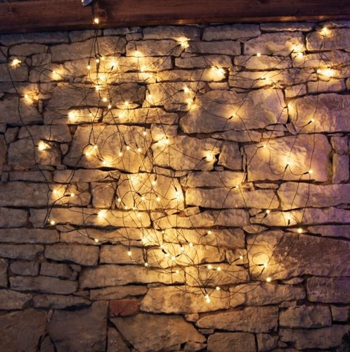 Závěsy a sítě - DLED LWN215W DecoLED LED světelná síť - 2x 1,5 m, teple bílá, 90 diod - foto 1