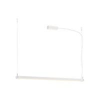 Podélná - LA 1003532 NOYA PD PHASE vnitřní LED závěsné svítidlo bílé CCT switch 2700/3000 K - BIG WHITE (SLV)