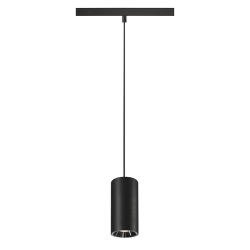 Lištové Magnetic SLV - LA 1006854 NUMINOS® S 48V TRACK DALI závěsné svítidlo, černá / chrom, 16W, 1200lm, 4000K, CRI90, 40° - BIG WHITE (SLV) - foto 1