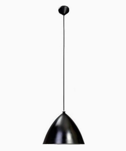 Kónická - SE 52555M Závěsné svítidlo kov černé (vnitřek stříbrný) 34cm - SEARCHLIGHT - foto 1
