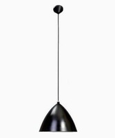 Kónická - SE 52555M Závěsné svítidlo kov černé (vnitřek stříbrný) 34cm - SEARCHLIGHT