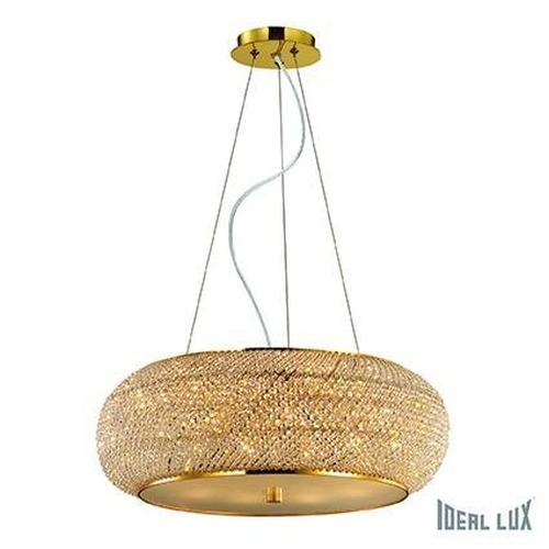 Kruhová - ILUX 082257 Závěsné svítidlo Ideal Lux Pasha SP10 oro 082257 - IDEALLUX - foto 1