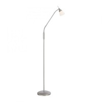 Stojací lampy - PN 400-55 PINO LED stojací svítidlo stříbrná opálové sklo 3 krokové dotykový stmívač nastavitelné 3000K - PAUL NEUHAUS