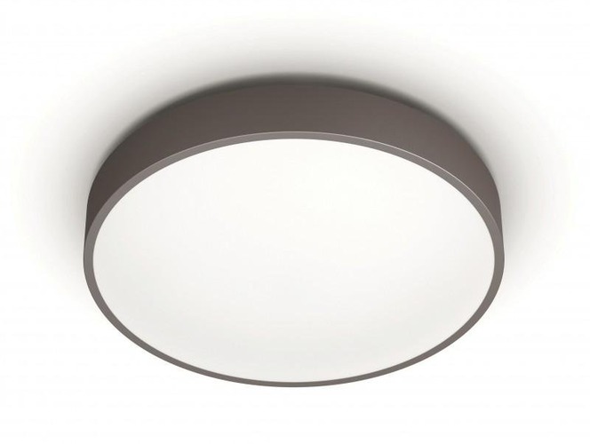 Kruhová - PH 60262/43/P5 Brown SVÍTIDLO STROPNÍ LED 28W 3600lm 2700-6500K, hnědá - PHILIPS (915005810301) - foto 1