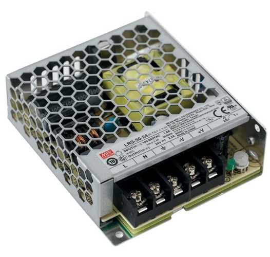 Stabilizované napětí - FAN STRIP-DRIVER12V-50W Driver MW LRS konst.napětí výstup DC 12V 4,2A 50W vstup AC85-264V DC120-373V 9,9x8,2x3 cm - FANEUROPE - foto 1