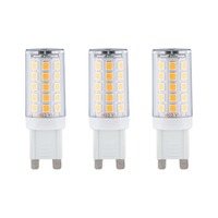 G9 - P 28808 LED 3ks-sada Non Dim G9 230V 3x2,5W 2700K čirá - PAULMANN