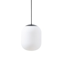 Koule - OS TAN62752 TANIA P1 HP závěsné skleněné svítidlo černá / bílá IP40 4000 K 52W LED - OSMONT