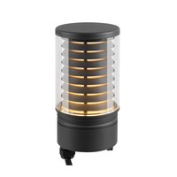 Sloupková - LA 1006386 M-POL M Polehead Louver hlava svítidla, antracit, 11 W, 190/210 lm, 2700/3000 K, CRI90 - BIG WHITE (SLV)