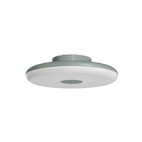 Kruhová - OS ZET60004 ZETA 1 FP stropní/nástěnné plastové svítidlo šedá / bílá - šedá IP40 3000 K 31W LED - OSMONT