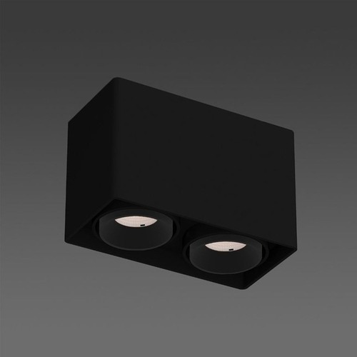 Hranatá - BPM 20133.01.SR.BK-BK.38.ST.9.30.DA Svítidlo MARTORELL SQ 2 187x95 černé 38º 20W 3000K DALI - BPM lighting - foto 1