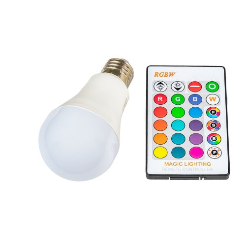 Patice E27 - LED žárovka RGBW E27 5W 360° - foto 1