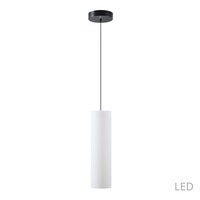 Válec - OS KUM68406 KUMA S3 závěsné skleněné svítidlo černá / bílá IP20 3000 K 64W LED - OSMONT