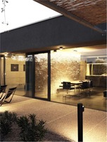 Sloupková - NV 9002872 Venkovní sloupkové svítidlo ADURO černý hliník a akryl LED 7.6W 3000K 200-240V 78st. IP54 - NOVA LUCE