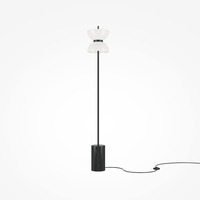 Stojací lampy - M MOD178FL-L11B3K Stojací lampa Kyoto 3000K 11W teplá bílá 1300lm černý kov - MAYTONI