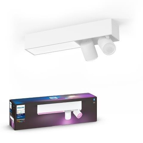 SmartHome Paul Neuhaus - PH 50610/31/P7 Hue LED White and Color Ambiance Stropní bodové svítidlo Philips Centris BT 50610/31/P7 11W + 2x5,7W GU10, 1600lm, 2000K-6500K, IP20, RGB, bílé - PHILIPS HUE (915005928301) - foto 1