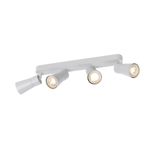 Bodová - LA 1008351 PURI 2.0 Cone nástěnné a stropní svítidlo, dlouhé provedení, 4 x max. 6W GU10, šedá - BIG WHITE (SLV) - foto 1