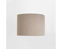 Stínidla, kryty, clony - AST 5016022 Stínidlo Drum Shade 200 béžovohnědá hedvábí (STARÝ KÓD: AST 4176 ) - ASTRO Lighting