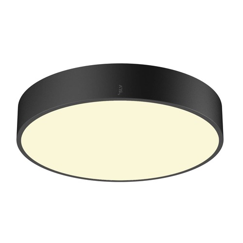Kruhová - LA 1007294 MEDO® PRO 40 nástěnné a stropní nástavbové svítidlo, kulaté, 3000/4000K, 19W, DALI, Touch, 110°, černá - BIG WHITE (SLV) - foto 1